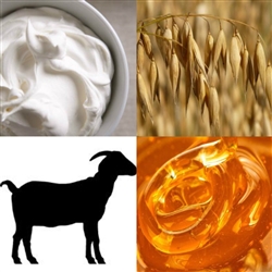 Goat Milk Cream - Colloidial Oatmeal & Honey